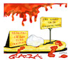 Cartoon: Gaza (small) by vasilis dagres tagged gaza