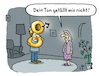 Cartoon: Hausmusik (small) by Lo Graf von Blickensdorf tagged tuba,hausmusik,instrument,mann,frau,ton,töne,sprichwort,karikatur,lo,graf,cartoon,witz,hobbymusiker,spielmannszug,unmusikalisch