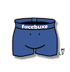 Cartoon: Hippe Unterhose (small) by Lo Graf von Blickensdorf tagged boxershorts unterhose facebook unterwäsche trikotagen socialmedia wirtschaft industrie karikatur cartoon shorts kleidung textilindustrie