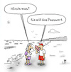 Cartoon: Meeresrauschen (small) by Lo Graf von Blickensdorf tagged muschel,tritonshorn,meer,strand,mann,frau,meeresrauschen,sommer,karikatur,lo,graf,cartoon,rauschmuschel,passwort