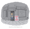 Cartoon: Reklamespruch (small) by Lo Graf von Blickensdorf tagged kneipe,schnaps,klarer,bares,für,rares,klares,eckkneipe,alkohol,wirt,lokal,restaurant,kaschemme