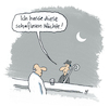 Cartoon: Schaflos (small) by Lo Graf von Blickensdorf tagged schäfer,bar,schafe,schlaflos,nachts