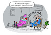 Cartoon: Sinnkrise (small) by Lo Graf von Blickensdorf tagged clown,psychiater,sinnkrise,psychoanalyse,freud,ernstnehmen,karikatur,lo,graf,cartoon,witzig,ernst