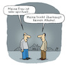 Cartoon: Spirituell (small) by Lo Graf von Blickensdorf tagged spirituell,wortspiel,spirituosen,alkohol,mann,karikatur,kraf,lo,cartoon,missverstanden,ehefrau,sprache