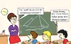 Cartoon: Kabelfernsehen (small) by freshdj tagged tv,teacher,school