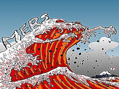 Cartoon: MERS (medium) by takeshioekaki tagged mers