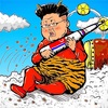Cartoon: Kim Jong-un (small) by takeshioekaki tagged kim