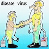 Cartoon: virus (small) by takeshioekaki tagged virus