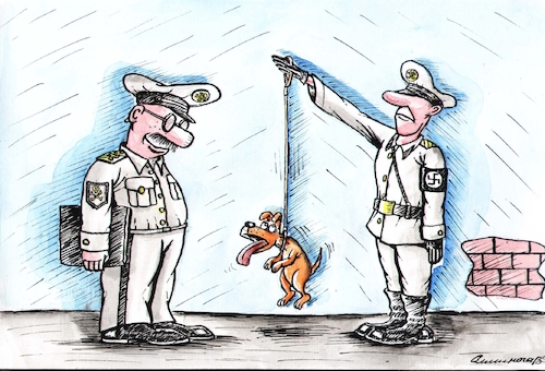 Cartoon: fascism (medium) by vadim siminoga tagged fascism