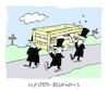 Cartoon: HIP (small) by Bregenwurst tagged hipster,weinkiste,sarg,begräbnis,beerdigung,tod