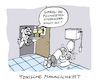 Cartoon: Männchen (small) by Bregenwurst tagged männlichkeit,mann,toxisch,stierhoden