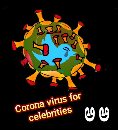 Cartoon: Corona to celebrities (medium) by APPARAO ANUPOJU tagged corona,celibrities