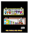 Cartoon: Family Books (small) by APPARAO ANUPOJU tagged family,books