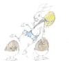 Cartoon: jump (small) by herranderl tagged ostern,easter