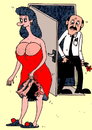 Cartoon: Mistress (small) by Barcarole tagged mistress