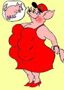 Cartoon: Pig (small) by Barcarole tagged pig