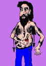 Cartoon: shaggy man (small) by Barcarole tagged shaggy,man