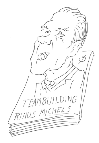 Cartoon: Rinus Michels (medium) by bebetokaspi tagged michels