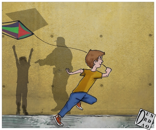 Cartoon: Aquiloni di liberta7 (medium) by Christi tagged egitto,repressione,aquiloni,liberta