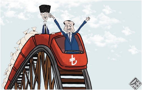 Cartoon: Lira turca (medium) by Christi tagged turchia,erdogan,lira,svalutazione,ankara