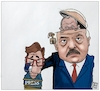 Cartoon: Bielorussia (small) by Christi tagged bielorussia,putin,press,minsk,rivolta,piazza