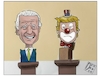 Cartoon: Elezioni USA (small) by Christi tagged biden,trump,elezioni,usa,duello