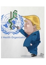 Cartoon: Tagli all oms (small) by Christi tagged trump,oms,fondi,coronavirus,covid