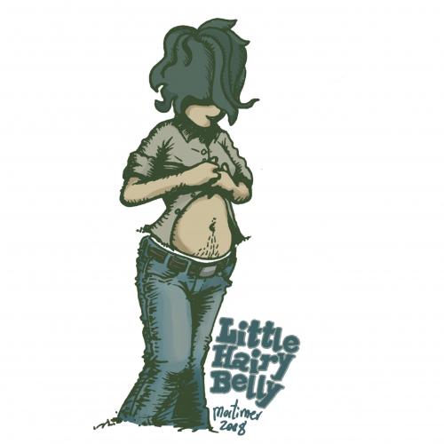 Cartoon: Little Hairy Belly (medium) by mortimer tagged hairy,belly,girl,pinup,mortimer,mortimeriadas,erotic
