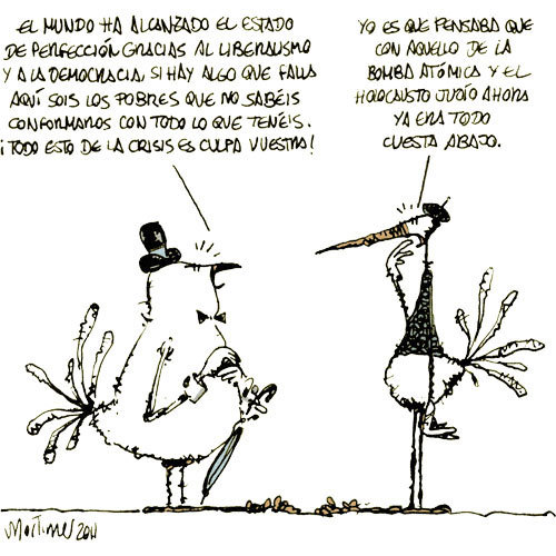 Cartoon: PROGRESO (medium) by mortimer tagged mortimer,mortimeriadas,cartoon
