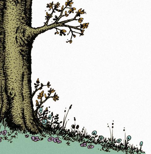 Cartoon: tall tall trees artwork (medium) by mortimer tagged ttt,mortimer,mortimeriadas,cartoon,comic,cover,artwork,cd,music,banjo,blue,grass,tall,trees,mike,savino