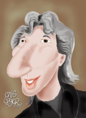 Cartoon: gere (medium) by komikportre tagged richard,gere,famous,celebrity,cinema