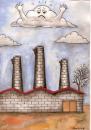Cartoon: industrialization (small) by menekse cam tagged industrialization