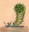 Cartoon: Vaccine 2 (small) by menekse cam tagged vaccine,tornado,covid,19,coronavirüs