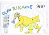 Cartoon: RIO OLYMPIADE 2016 (small) by skätch-up tagged olympic,games,rio,brazil,zika,virus,sports,winner,2016