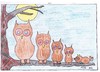 Cartoon: the Night Owls (small) by skätch-up tagged night,owl,nacht,eule