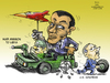 Cartoon: Congress does not like (small) by bennaccartoons tagged obama,congress,war,libya