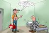 Cartoon: Ausbruch (small) by Joshua Aaron tagged gefängnis,häftling,schlüsseldienst,ausbruch,zelle,jva