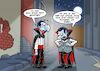 Cartoon: Fatty (small) by Chris Berger tagged dracula,vampir,blutsauger,obesity,fettsucht,usa,amerika,fettleibigkeit,blutfett,fast,food