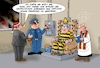 Cartoon: Festliche Hinrichtung (small) by Joshua Aaron tagged electric,chair,elektrischer,stuhl,weihnachten,xmas,schmuck