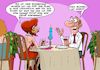 Cartoon: First Date (small) by Joshua Aaron tagged amor,valentinstag,first,date,sex,liebe,love,amore