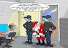 Cartoon: Lockdown (small) by Chris Berger tagged weihnachten,xmas,christmas,lockdown,covid,corona,polizei,ausgangsbeschränkung