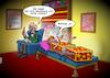 Cartoon: Magie (small) by Joshua Aaron tagged magie,beziehung,zauberer,assistentin,psychologe,psychiater,sitzung