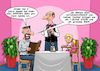 Cartoon: Neulich im Restaurant (small) by Chris Berger tagged restaurant,kinder,essen,gratis,sparfuchs,sparefroh,klemmer,bausparer
