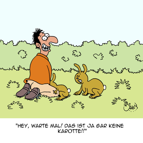 Cartoon: Das ist doch...!!? (medium) by Karsten Schley tagged natur,naturliebhaber,grün,umwelt,tiere,gemüse,männer,natur,naturliebhaber,grün,umwelt,tiere,gemüse,sex,männer