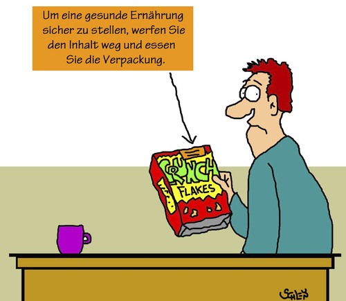 Cartoon: Gesund (medium) by Karsten Schley tagged ernährung,gesundheit,essen,ernährung,gesundheit,essen