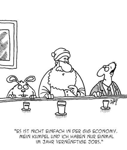 Cartoon: Gig Economy (medium) by Karsten Schley tagged freelancer,wirtschaft,einkommen,arbeit,arbeitsbedingungen,arbeitnehmer,arbeitgeber,gig,economy,freelancer,wirtschaft,einkommen,arbeit,arbeitsbedingungen,arbeitnehmer,arbeitgeber,gig,economy