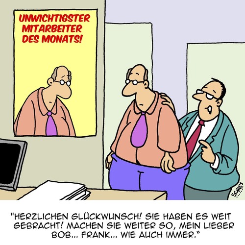 Cartoon: Glückwunsch!! (medium) by Karsten Schley tagged arbeit,büro,arbeitgeber,arbeitnehmer,auszeichnung,jobs,mitarbeiter,vorgesetzte,wertschätzung,karriere,arbeit,büro,arbeitgeber,arbeitnehmer,auszeichnung,jobs,mitarbeiter,vorgesetzte,wertschätzung,karriere