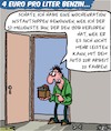 Cartoon: 12 Millionen! (small) by Karsten Schley tagged benzinpreise,arbeitslosigkeit,politik,klima,umwelt,autos,arbeitgeber,arbeitnehmer,geld,armut,gesellschaft