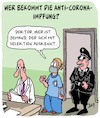 Cartoon: Anti-Corona-Impfstoff (small) by Karsten Schley tagged impfstoff,medizin,politik,soziales,forschung,wissenschaft,gesellschaft