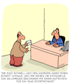 Cartoon: Belohnung (small) by Karsten Schley tagged arbeit,kompetenz,schnelligkeit,einsatz,karriere,belohnung,bonus,extrameile,arbeitgeber,arbeitnehmer,management,wirtschaft,jobs